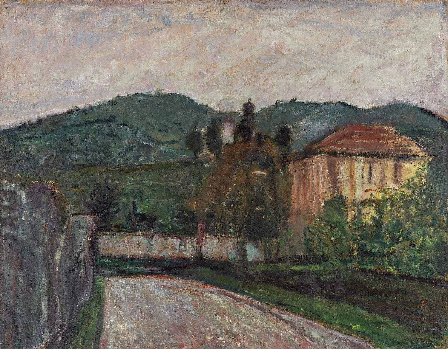 Paesaggio con casa